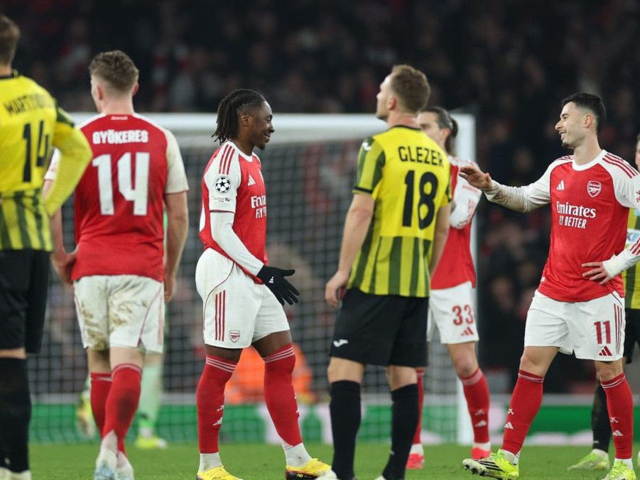 Arsenal nestratil v ligovej fáze ani bod.