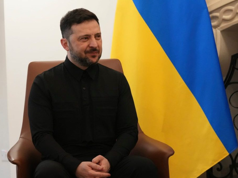 Ukrajinský prezident Volodymyr Zelenskyj