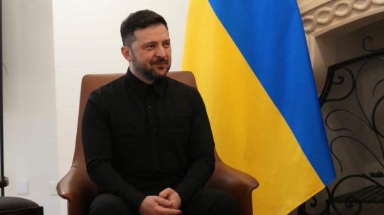Ukrajinský prezident Volodymyr Zelenskyj