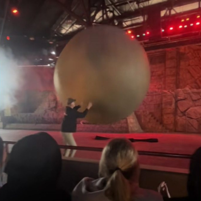 K incidentu došlo počas živého predstavenia Indiana Jones Epic Stunt Spectacular!.