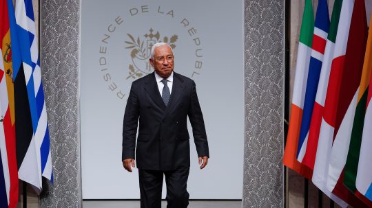 Predseda Rady EÚ António Costa