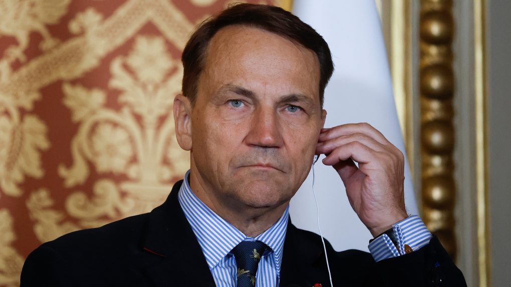Poľský minister zahraničných vecí Radoslaw Sikorski.