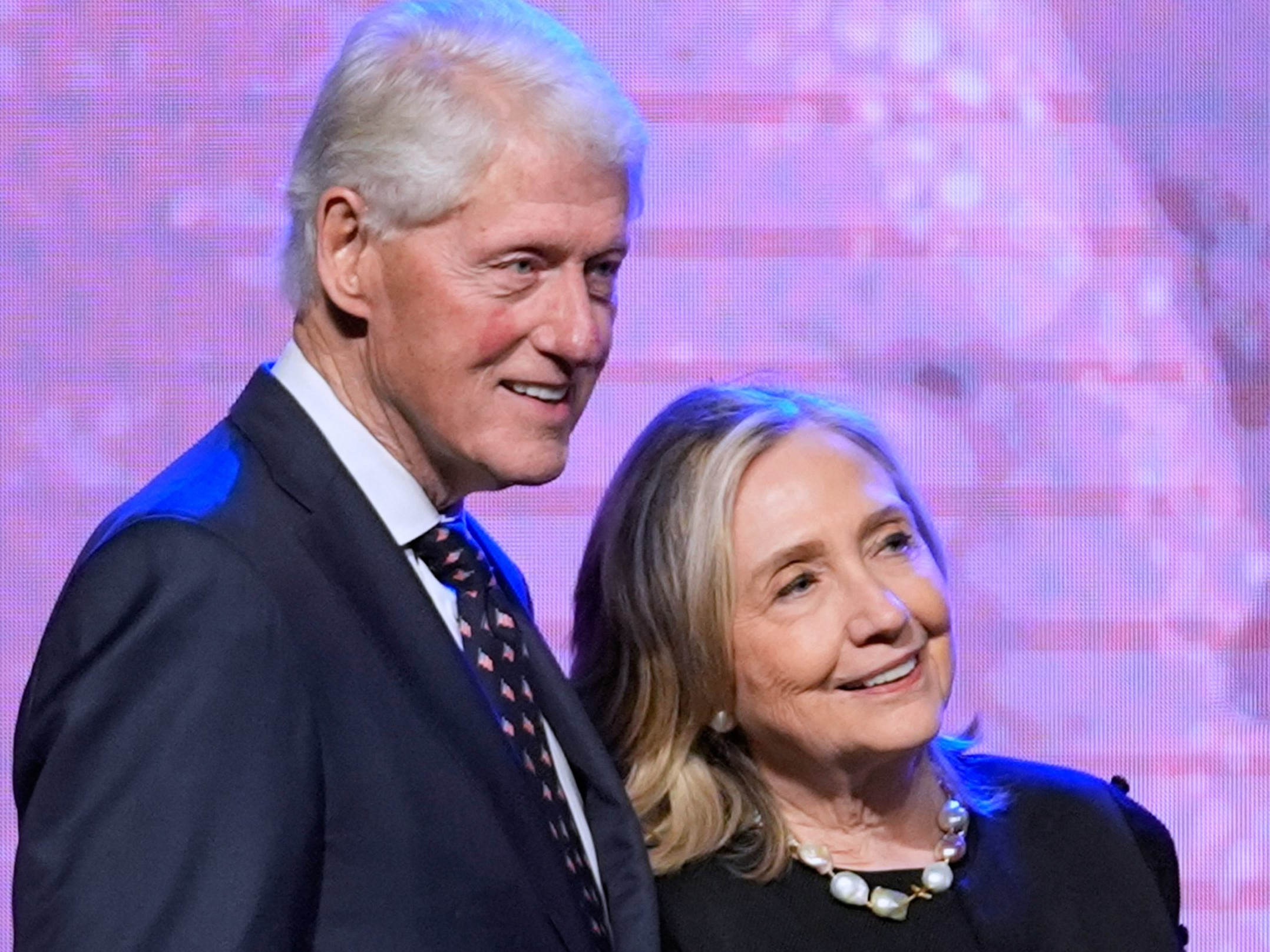 Bill Clinton a jeho manželka Hillary