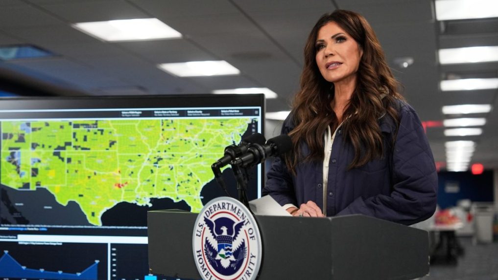 Americká ministerka pre vnútornú bezpečnosť Kristi Noemová.