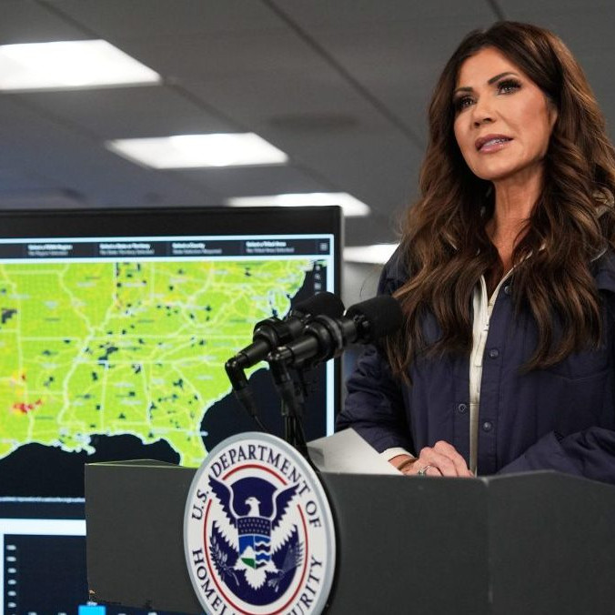 Americká ministerka pre vnútornú bezpečnosť Kristi Noemová.