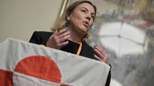 Na snímke Naaja Nathanielsenová.