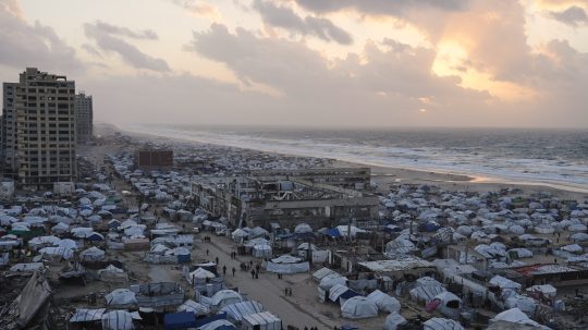 Tábor utečencov v Gaze
