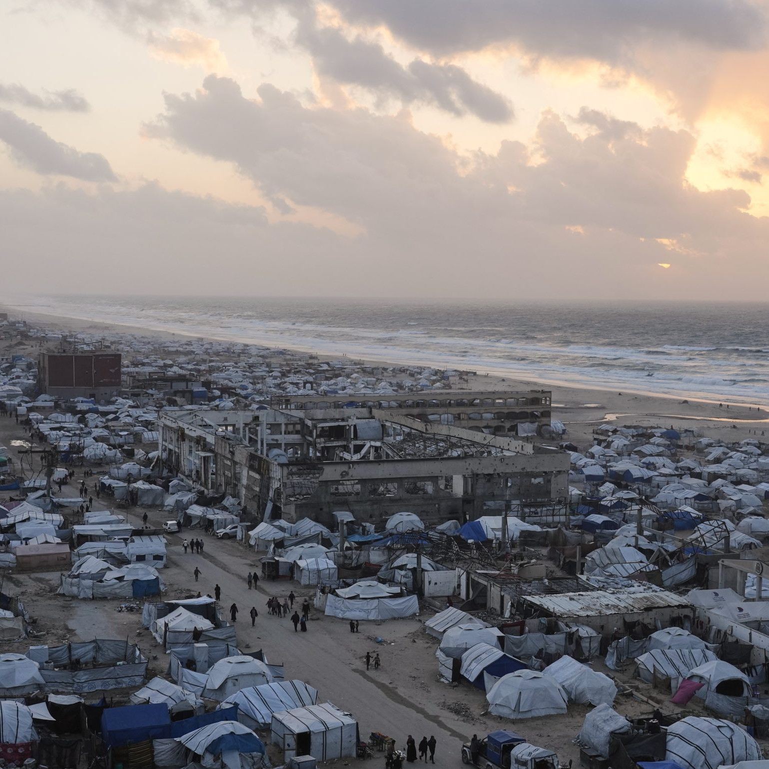 Tábor utečencov v Gaze