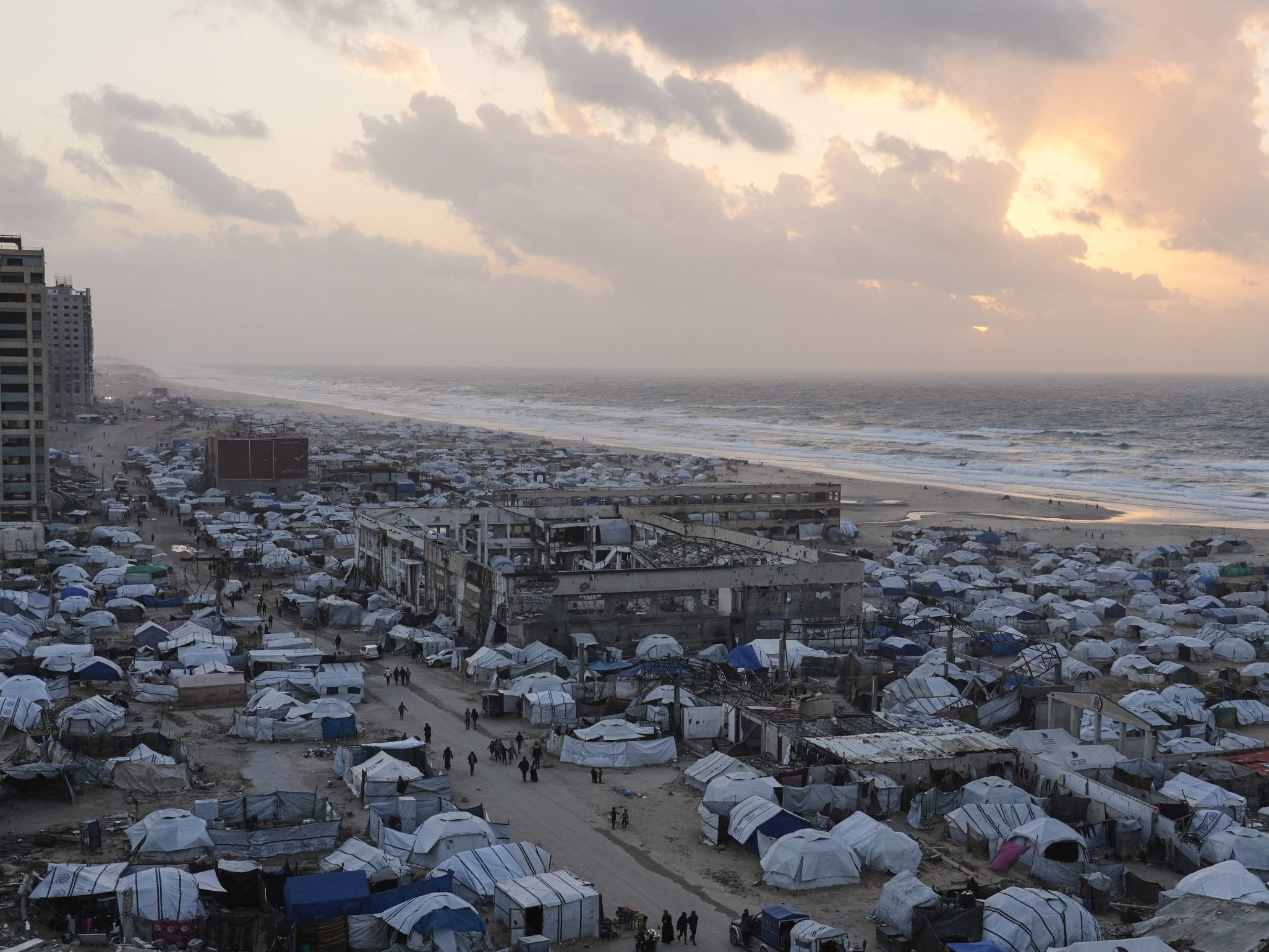 Tábor utečencov v Gaze