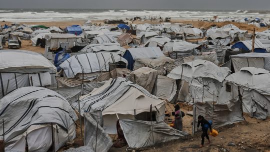 tábor pri meste Gaza