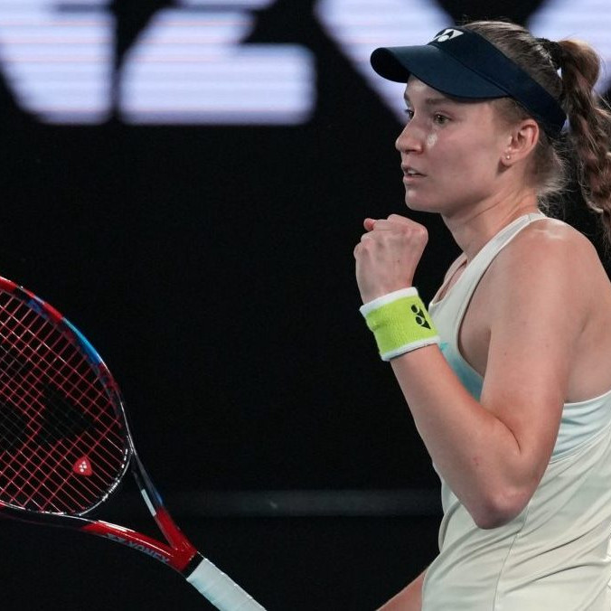 Na snímke Jelena Rybakinová.