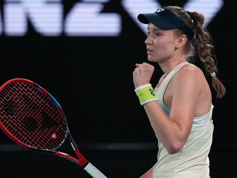 Na snímke Jelena Rybakinová.