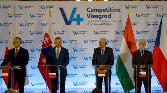 prezidenti krajín V4