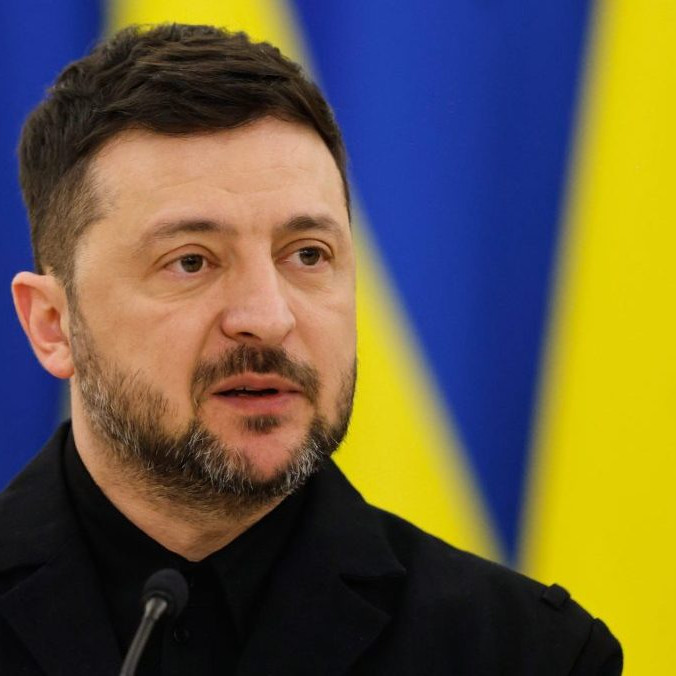Ukrajinský prezident Volodymyr Zelenskyj.