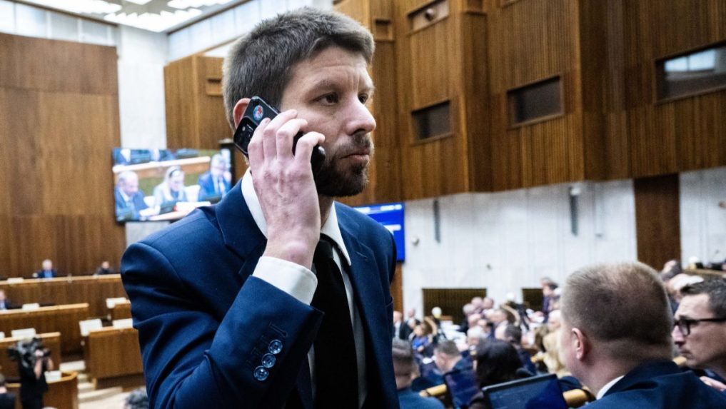 Líder PS Michal Šimečka.