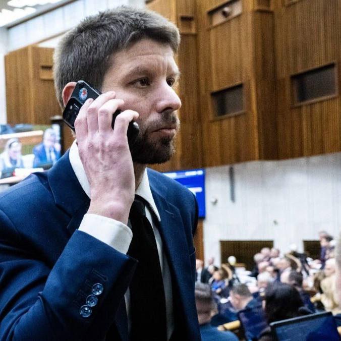 Líder PS Michal Šimečka.