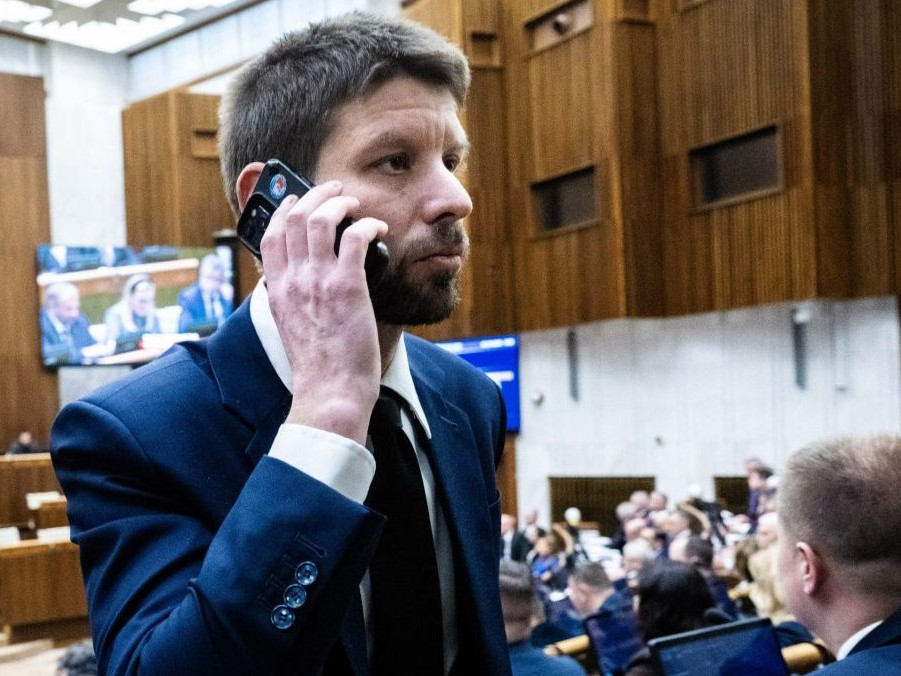 Líder PS Michal Šimečka.