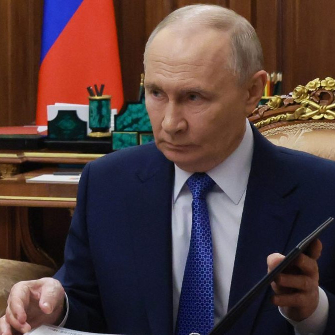 na snímke ruský prezident Vladimir Putin