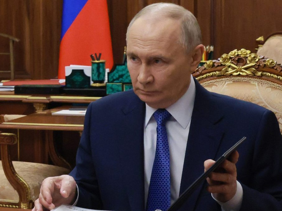 na snímke ruský prezident Vladimir Putin