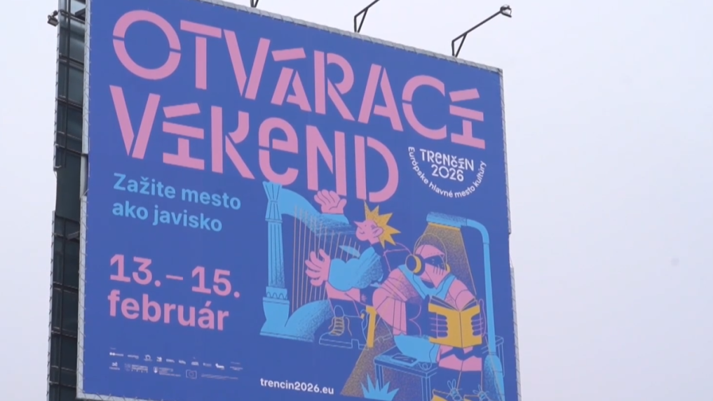 Reklamná kampaň sa dostala aj na plochu na jednej z najrušnejších križovatiek Trenčína.