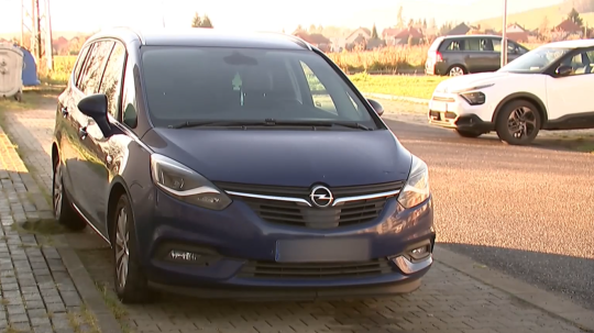 Na snímke auto pani Soni.