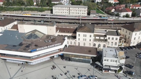 hlavná stanica v Bratislave