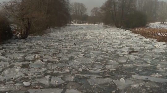 V minulosti Dunaj zamŕzal na dlhých úsekoch