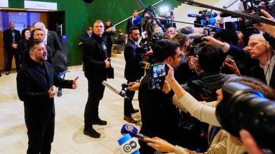 ukrajinský prezident Volodymyr Zelenskyj