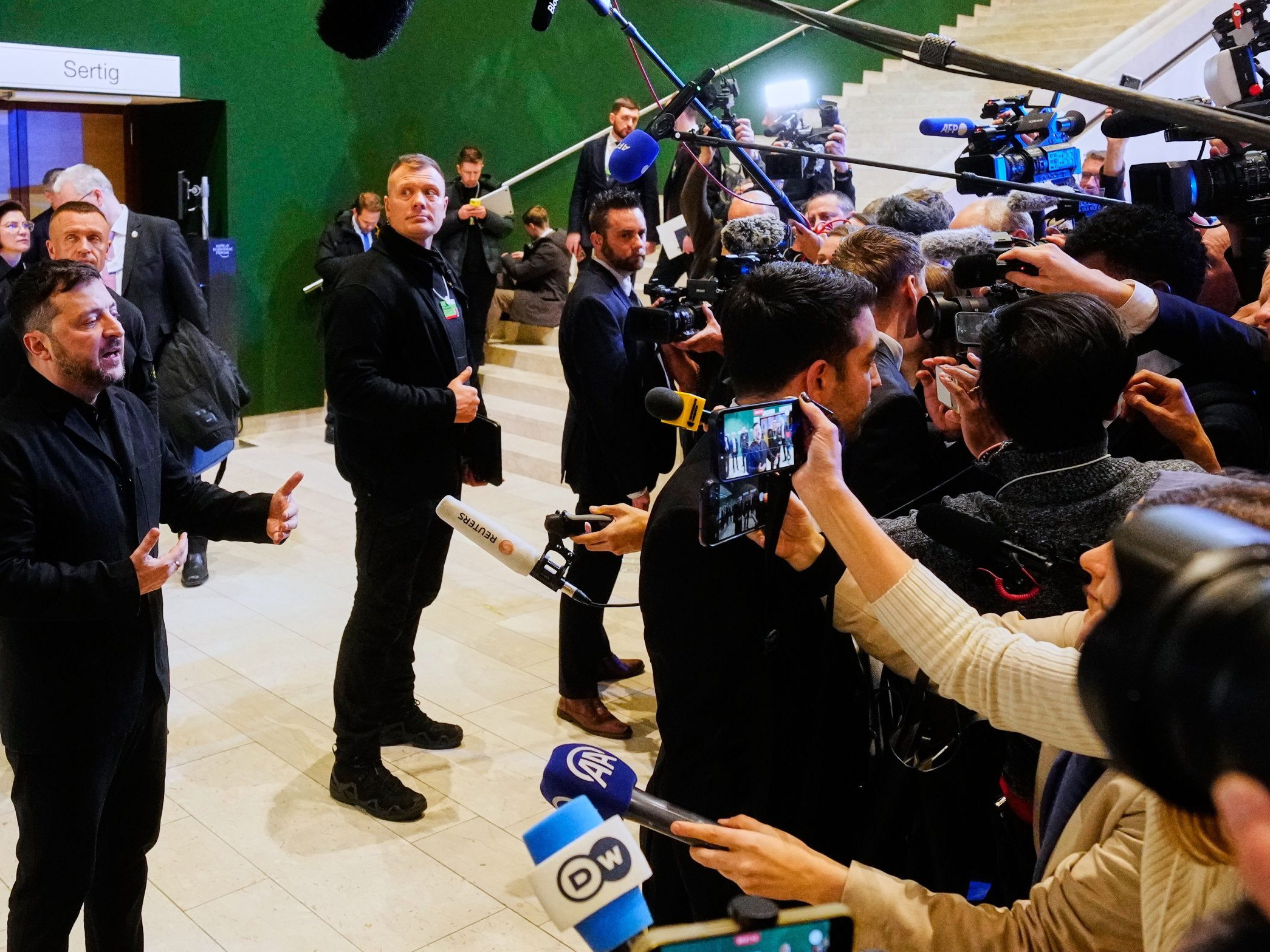 ukrajinský prezident Volodymyr Zelenskyj