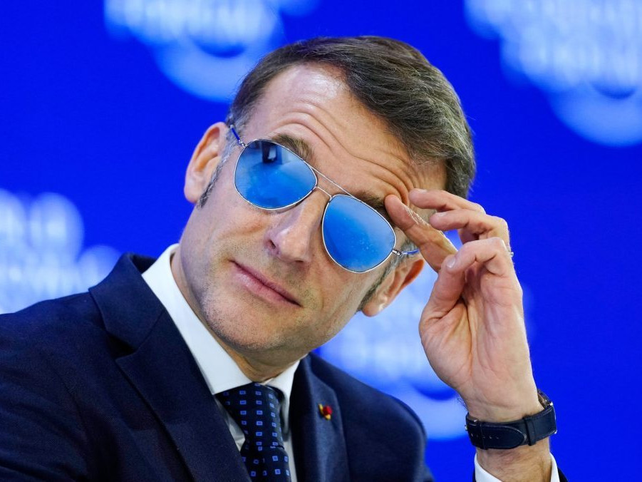 Francúzsky prezident Emmanuel Macron.