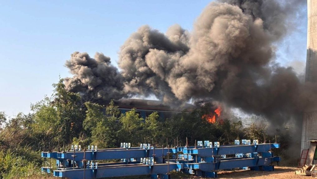 Na snímke miesto nehody.