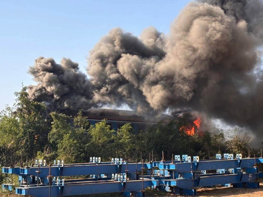 Na snímke miesto nehody.