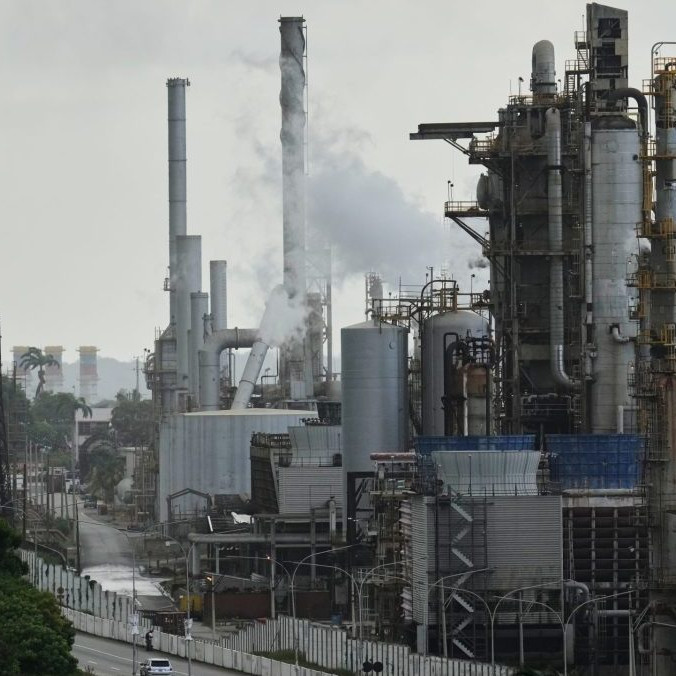 Rafinéria El Palito vo venezuelskom Puerto Cabello.