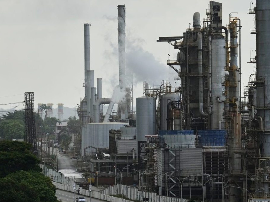 Rafinéria El Palito vo venezuelskom Puerto Cabello.