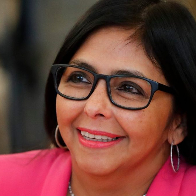 Venezuelská viceprezidentka Delcy Rodríguezová.