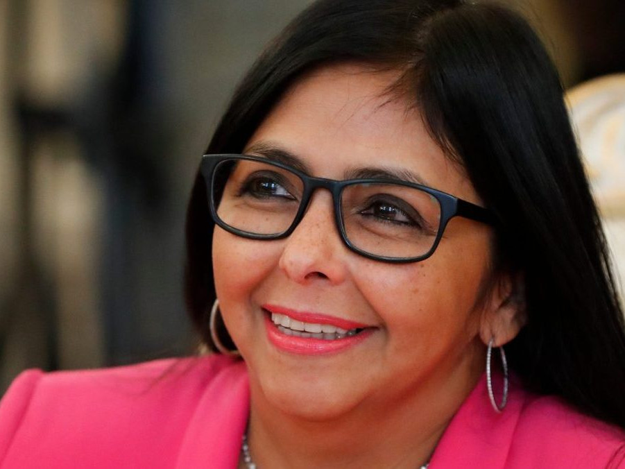 Venezuelská viceprezidentka Delcy Rodríguezová.