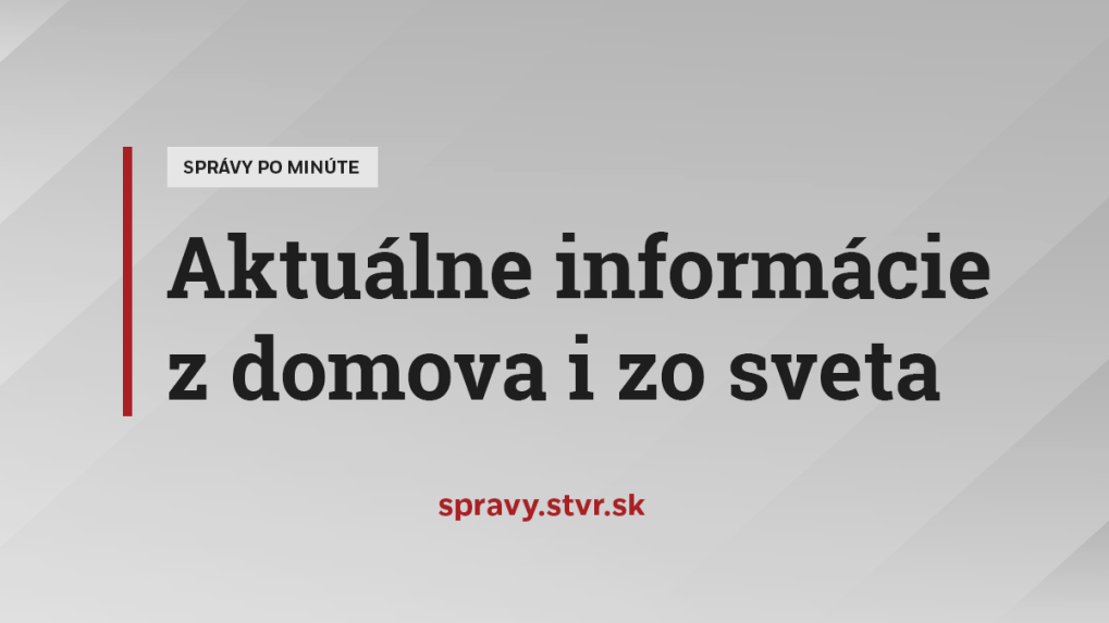 STVR spustila na spravodajskom webe Správy po minúte – aktuálne dianie rýchlo, prehľadne a na jednom mieste