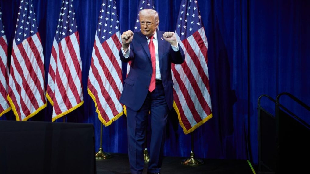 Na snímke Donald Trump.