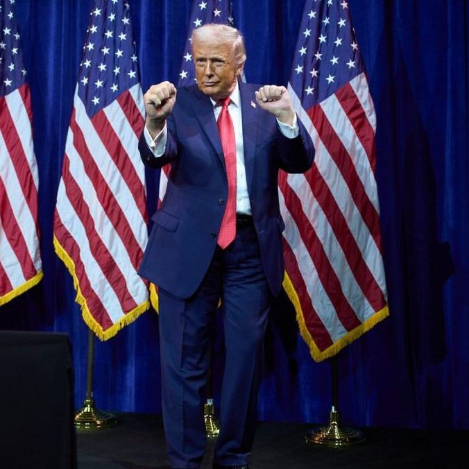 Na snímke Donald Trump.