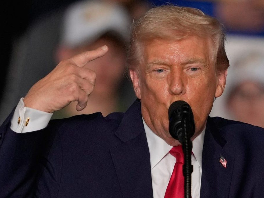 Na snímke Donald Trump.