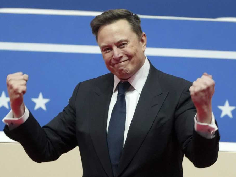 Na snímke Elon Musk.