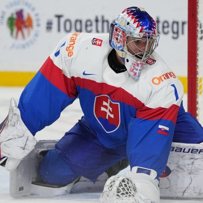 Slovenský gólman Michal Prádel.