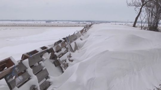 Snehové zábrany boli kedysi bežné.