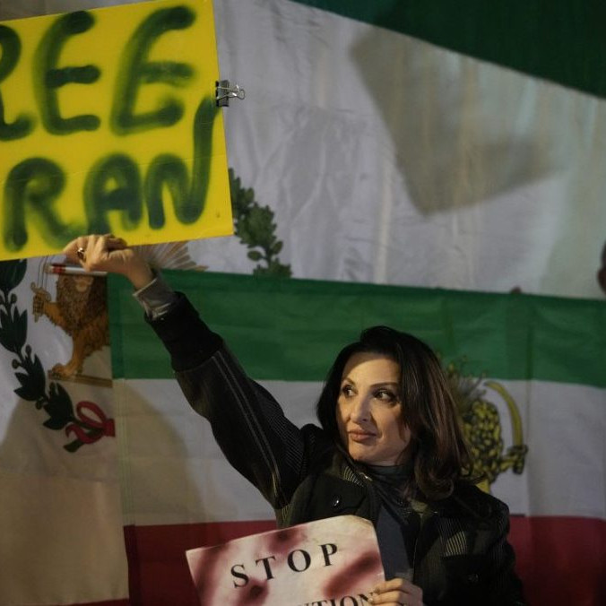 Na ilustračnej snímke protestujúca žena.