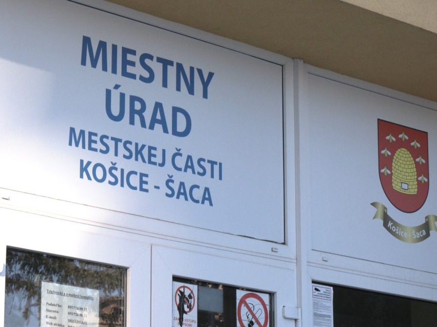 miestny úrad Košice Šaca