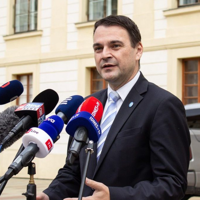 Český minister zahraničných vecí Petr Macinka.