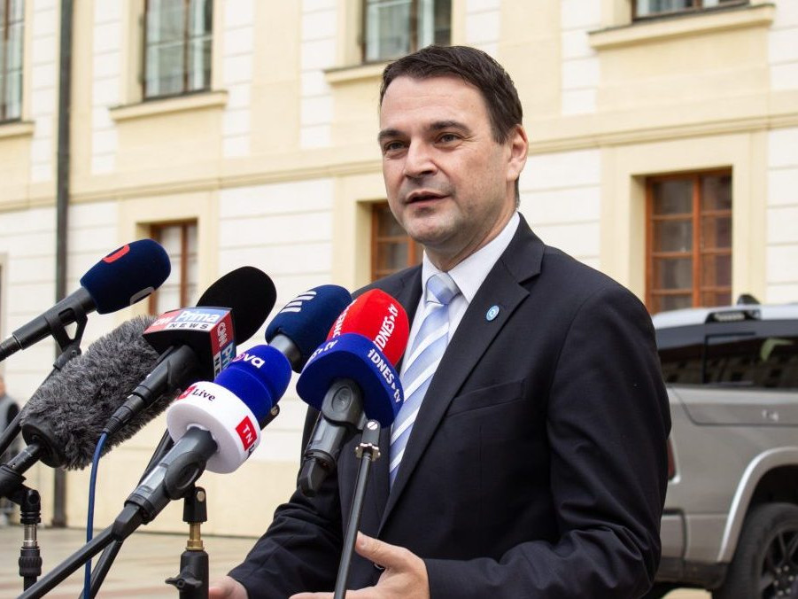 Český minister zahraničných vecí Petr Macinka.