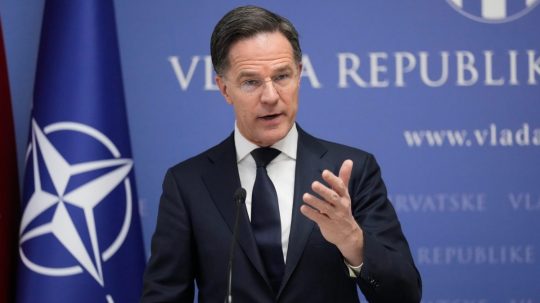 Na snímke Mark Rutte.