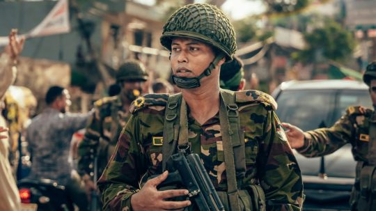 na ilustračnej snímke bangladéšsky vojak