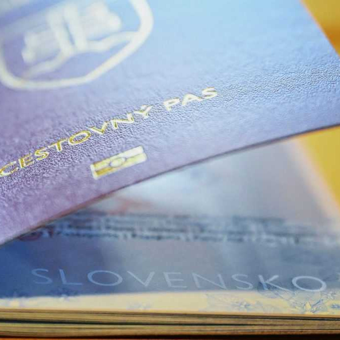Cestovný pas.